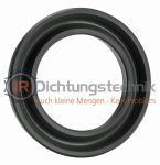 Nutring 10,0 x 25,0 x 7,0 mm NBR 85-90 Shore A schwarz symmetrisch