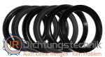 Stangendichtung RS-20 Dachmanschette 35,0 x 47,0 x 22,5 mm schwarz