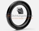 Radial-Wellendichtring G12 27,0 x 33,3 x 3,3 mm NBR