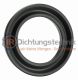 Nutring 10,0 x 25,0 x 7,0 mm NBR 85-90 Shore A schwarz symmetrisch